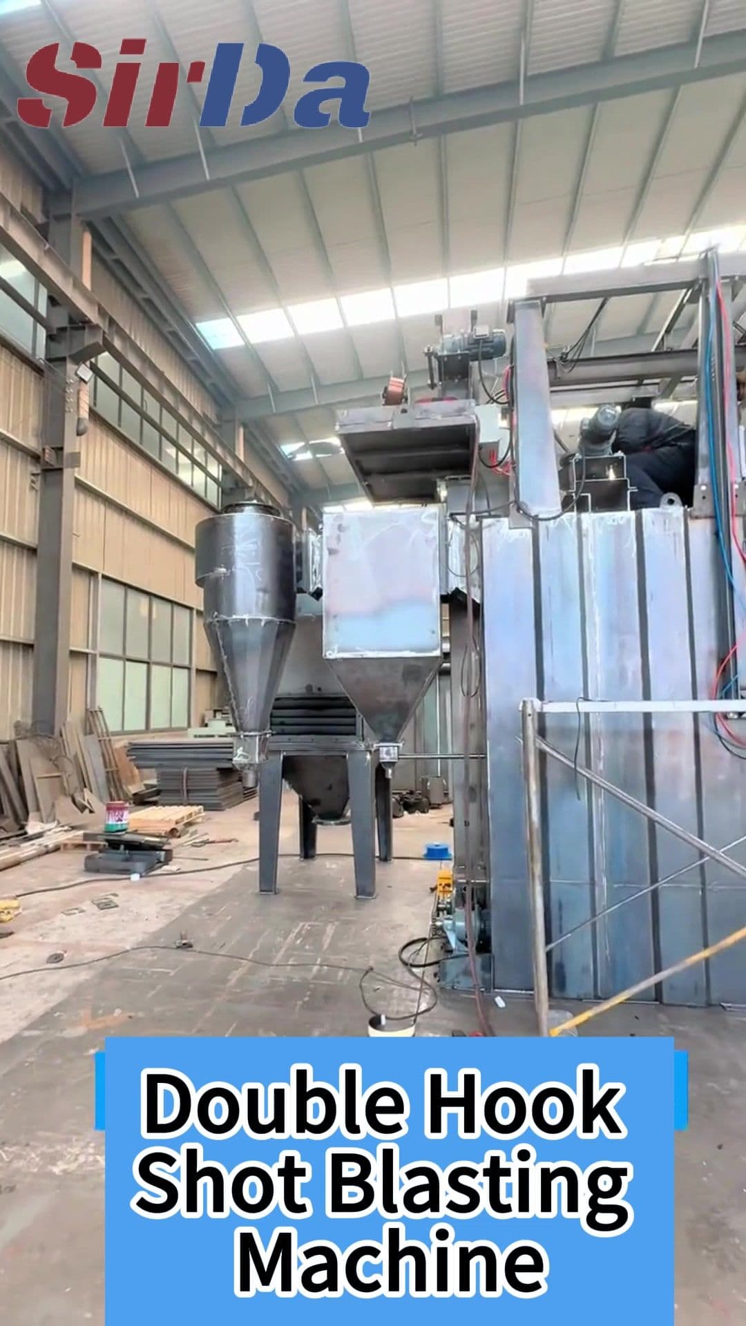 Spinner Hanger Shot Blasting Machine for LPG Cylinder Descaling